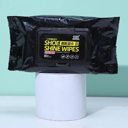 Shoe Wipes | 80 Pcs Instant Cleaner | Quick Dirt & Stain clean
