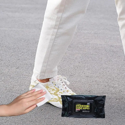 Shoe Wipes | 80 Pcs Instant Cleaner | Quick Dirt & Stain clean