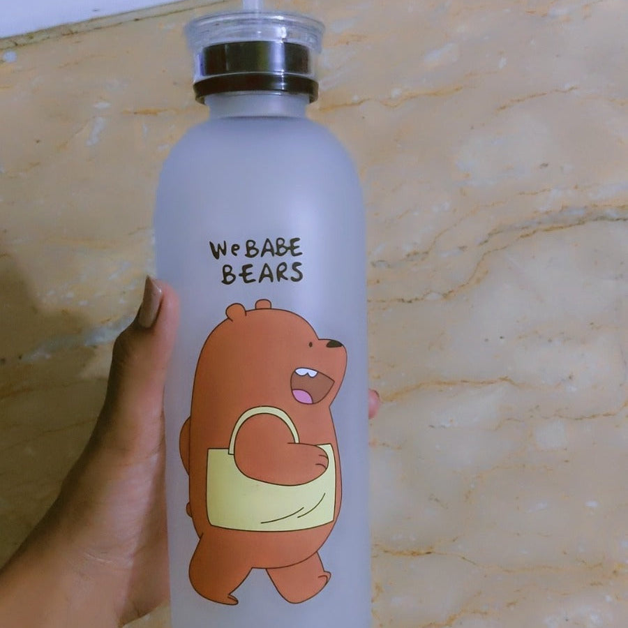 We Bare Bears Panda Water Bottle 1000ml