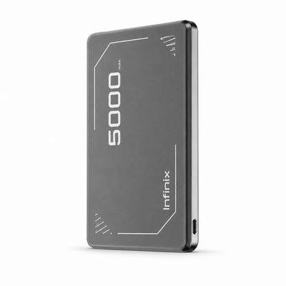 Infinix MagPower 5 – 5000mAh Magnetic Wireless Power Bank