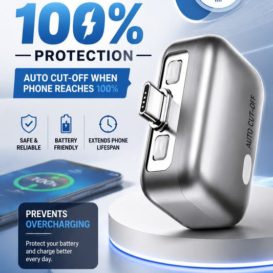 LX-007 Automatic Full Charge Battery Protection Disconnect Device For Mobile Phones And Smart Devices ~ Type-C