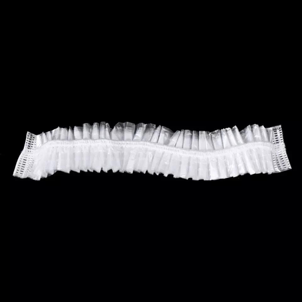 Set of 100 Plastic Stretchable Bowl Covers